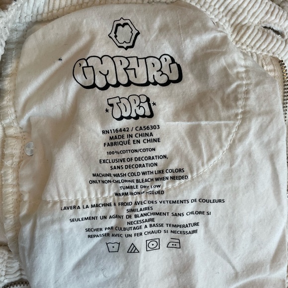 Empyre white corduroy jeans - Picture 3 of 4